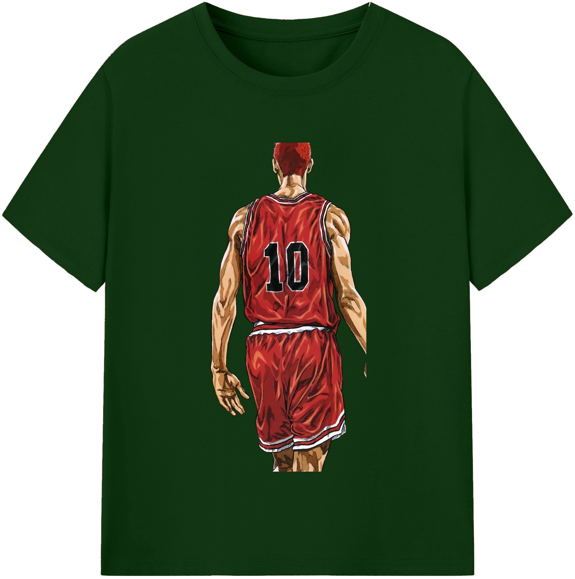 SLAM DUNK／スラムダンク 綿100％半袖Tシャツ（フロントプリント）